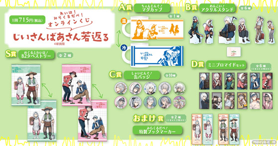 コミックス「じいさんばあさん若返る」より、みらくるなオンラインくじが登場だべ! 02