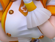 【WF2022夏】ウェーブ新作美少女フィギュア「ドリームテック ボンバーガール パイン」彩色サンプルが展示！