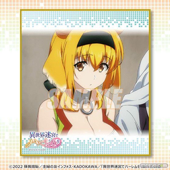 朝のロクサーヌと夜のロクサーヌ、アナタはどちらがお好み?TVアニメ「異世界迷宮でハーレムを」のオンラインくじが、くじ引き堂に登場! 11