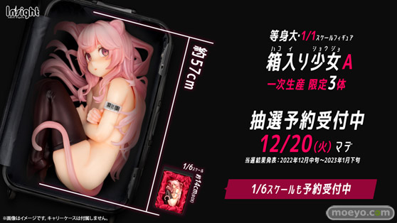 インサイト 【一次生産 限定３体】 等身大 オリジナル「箱入り少女A」 1/1スケール エロ フィギュア 15