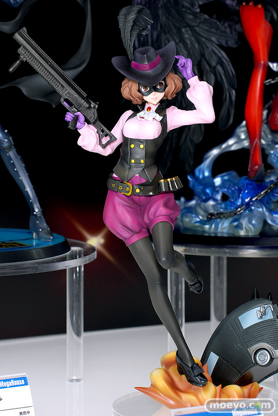 メガハウス Lucrea(ルクリア) ペルソナ5 ザ・ロイヤル ノワール(奥村春)&モルガナカー フィギュア イヌイ えこし 02