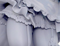 【ワンホビギャラリー 2022 AUTUMN】Miyuki新作美少女フィギュア「MAID MADE 物語シリーズ 忍野忍」監修中原型が展示！