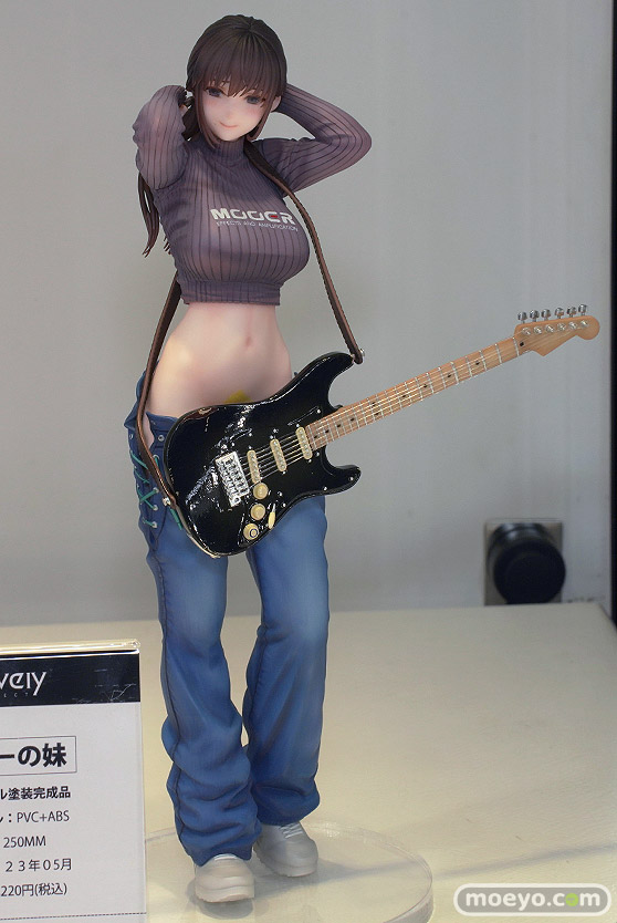 Lovely ギターの妹 Illustrated by hitomio拾六 光る石 フィギュア エロ フィギュア　あみあみホビーキャンプ2022秋 01
