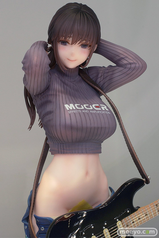 Lovely ギターの妹 Illustrated by hitomio拾六 光る石 フィギュア エロ フィギュア　あみあみホビーキャンプ2022秋 04