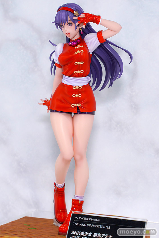 コトブキヤ SNK美少女 麻宮アテナ -THE KING OF FIGHTERS ’98- 毒島孝牧 山下しゅんや メガホビEXPO2022 NEW DOT フィギュア 03