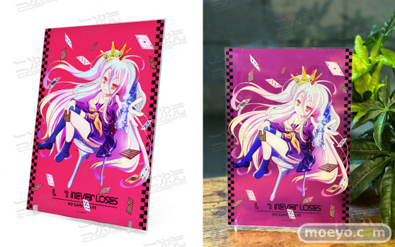 コミケ101先行販売!『ノーゲーム・ノーライフ』新規描き下ろし!「白」の両面フルグラフィックTシャツ、アクリルアートボード、120cmビッグタオルが登場!03