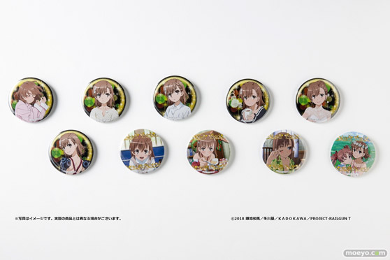 TVアニメ『とある科学の超電磁砲T』より、描きおろしイラストを使用した美琴づくしの『とある科学の超電磁砲T』当たり付き缶バッジくじがグッズステーション限定で発売決定! 04