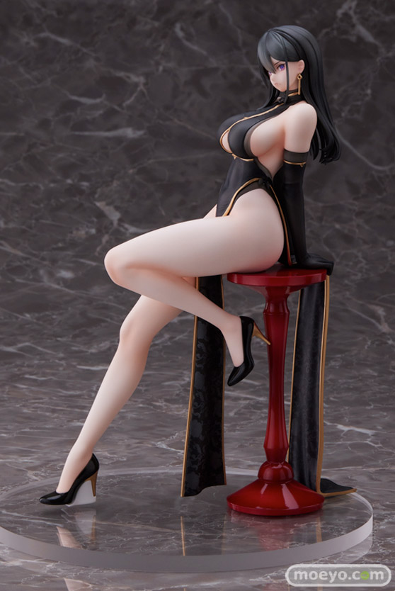 ユニオンクリエイティブ ハヤブサイラスト『黒チャイナさん』 デザインココ きぐさん フィギュア 02