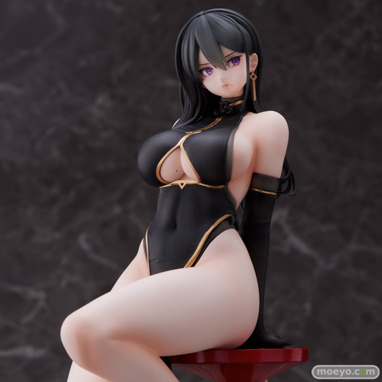 ユニオンクリエイティブ ハヤブサイラスト『黒チャイナさん』 デザインココ きぐさん フィギュア 06