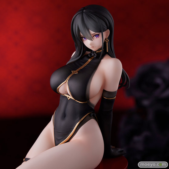 ユニオンクリエイティブ ハヤブサイラスト『黒チャイナさん』 デザインココ きぐさん フィギュア 10