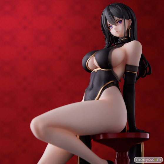 ユニオンクリエイティブ ハヤブサイラスト『黒チャイナさん』 デザインココ きぐさん フィギュア 11