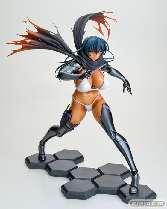 Q-six 対魔忍RPGX クローンアサギ 日焼けver. ノルグレコ K2 エロ フィギュア キャストオフ 01