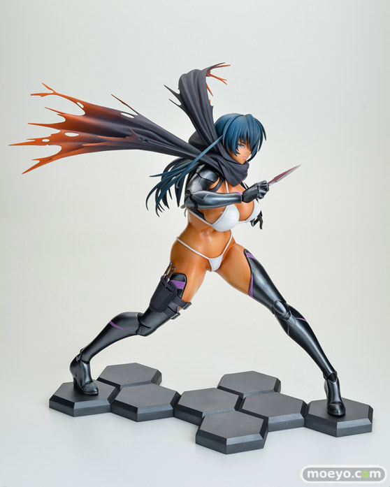 Q-six 対魔忍RPGX クローンアサギ 日焼けver. ノルグレコ K2 エロ フィギュア キャストオフ 02