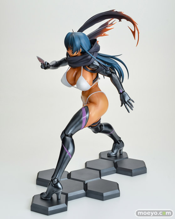 Q-six 対魔忍RPGX クローンアサギ 日焼けver. ノルグレコ K2 エロ フィギュア キャストオフ 06