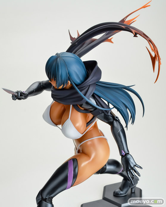 Q-six 対魔忍RPGX クローンアサギ 日焼けver. ノルグレコ K2 エロ フィギュア キャストオフ 09