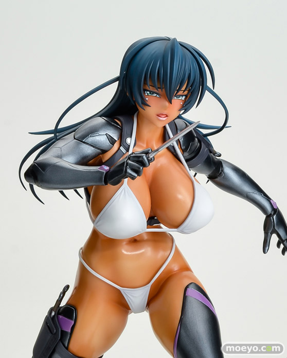 Q-six 対魔忍RPGX クローンアサギ 日焼けver. ノルグレコ K2 エロ フィギュア キャストオフ 14