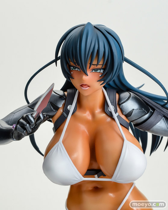 Q-six 対魔忍RPGX クローンアサギ 日焼けver. ノルグレコ K2 エロ フィギュア キャストオフ 15