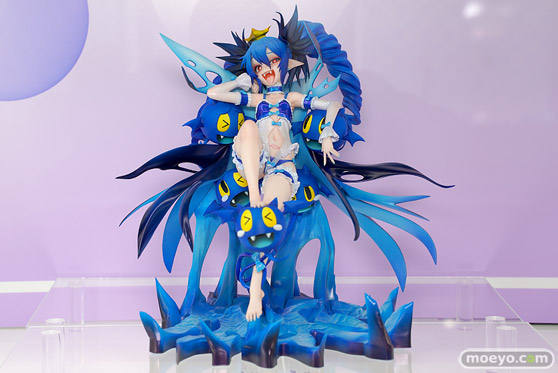 あみあみ×AMAKUNI BOMBERGIRL アクア(レウィシア・アクアブルー)ヴァンパイアネグリジェVer. ヤドカリ あきもとはじめ メガホビEXPO2022 NEW DOT フィギュア 01