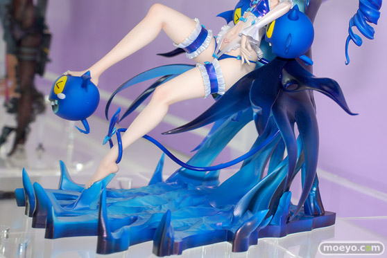 あみあみ×AMAKUNI BOMBERGIRL アクア(レウィシア・アクアブルー)ヴァンパイアネグリジェVer. ヤドカリ あきもとはじめ メガホビEXPO2022 NEW DOT フィギュア 10