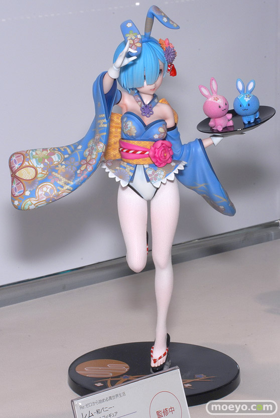 フェネクス Re：ゼロから始める異世界生活 レム -和バニー- やまち ゆーも 明智逸鶴 フィギュア　あみあみホビーキャンプ2022秋 02