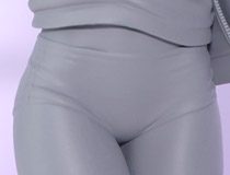 【メガホビ2022ND】キューズQ新作美少女フィギュア「十三機兵防衛圏 南奈津乃」監修中原型が展示！