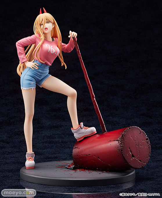 あみあみ×AMAKUNI チェンソーマン パワー 毒島孝牧 月柳 フィギュア 01