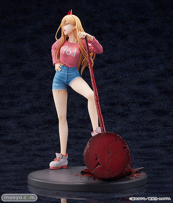 あみあみ×AMAKUNI チェンソーマン パワー 毒島孝牧 月柳 フィギュア 02