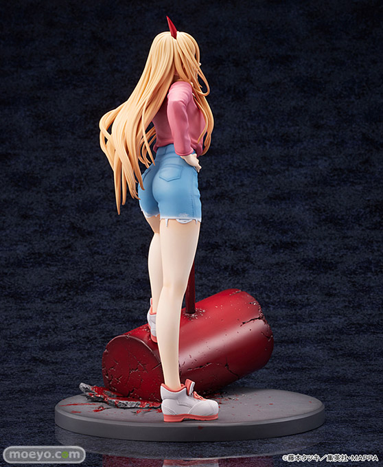 あみあみ×AMAKUNI チェンソーマン パワー 毒島孝牧 月柳 フィギュア 04