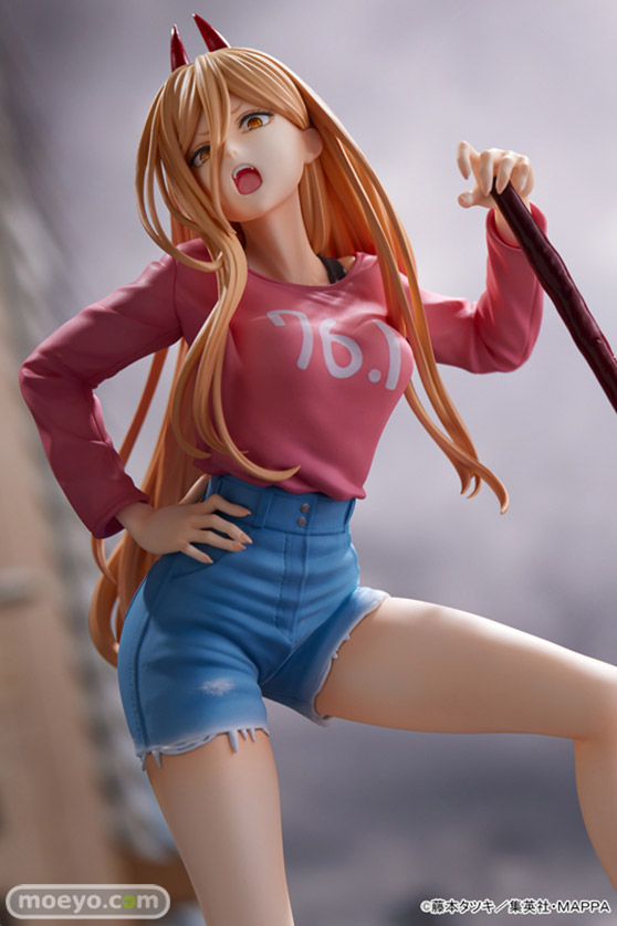 あみあみ×AMAKUNI チェンソーマン パワー 毒島孝牧 月柳 フィギュア 10