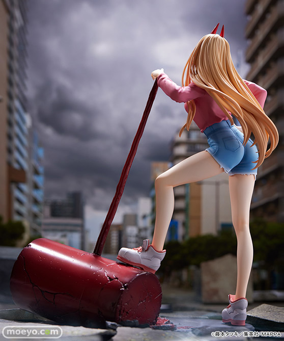 あみあみ×AMAKUNI チェンソーマン パワー 毒島孝牧 月柳 フィギュア 16