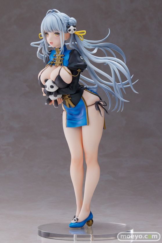 ユニオンクリエイティブ 煎茶イラスト ぱんだちゃん(チャイナドレス) カーブモデルズ 木村 フィギュア 煎茶 02