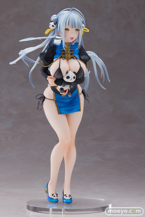 ユニオンクリエイティブ 煎茶イラスト ぱんだちゃん(チャイナドレス) カーブモデルズ 木村 フィギュア 煎茶 03