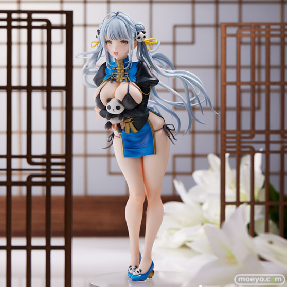 ユニオンクリエイティブ 煎茶イラスト ぱんだちゃん(チャイナドレス) カーブモデルズ 木村 フィギュア 煎茶 09