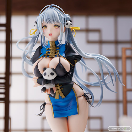 ユニオンクリエイティブ 煎茶イラスト ぱんだちゃん(チャイナドレス) カーブモデルズ 木村 フィギュア 煎茶 10