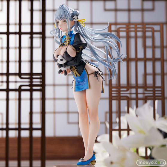 ユニオンクリエイティブ 煎茶イラスト ぱんだちゃん(チャイナドレス) カーブモデルズ 木村 フィギュア 煎茶 12