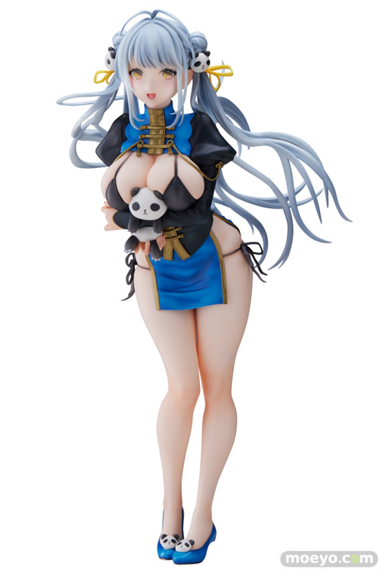 ユニオンクリエイティブ 煎茶イラスト ぱんだちゃん(チャイナドレス) カーブモデルズ 木村 フィギュア 煎茶 15