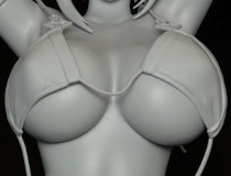 【WF2022夏】eighteen新作美少女フィギュア「一夜ちゃん 水着ver. illustration by ぼに～」監修中原型が展示！