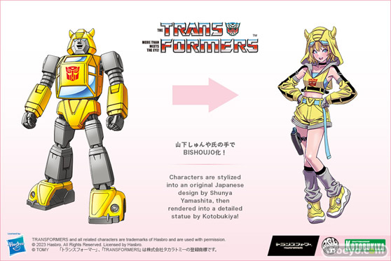 コトブキヤ TRANSFORMERS美少女 トランスフォーマー バンブル 燕 山下しゅんや フィギュア 15
