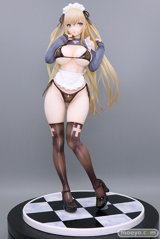 Pink・Cat 魔太郎オリジナルキャラクター 聖メイド・クリス 金坂 YOSHI 五日市歩 ネイティブ エロ フィギュア キャストオフ 01