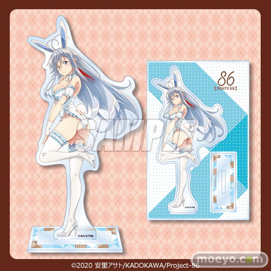 TVアニメ 「86―エイティシックス―」 より、レーナの描き下ろし白黒バニー姿のバレンタインデーオンラインくじが登場!10