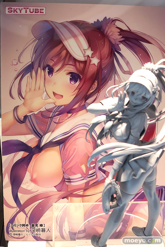 画像　フィギュア　サンプル　レビュー　ワンダーフェスティバル2023 [冬] 　スカイチューブ 星見 椿 illustration by 深崎暮人 http://skytube.jp/ 10