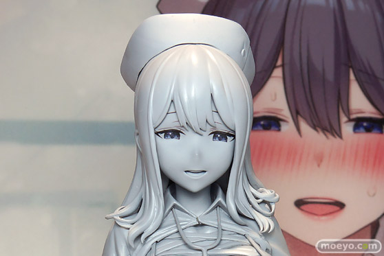 画像　フィギュア　サンプル　レビュー　ワンダーフェスティバル2023 [冬] 　スカイチューブ 【着エロ美学　episode-10】ナース（仮）illustration by 夏鈴糖 05