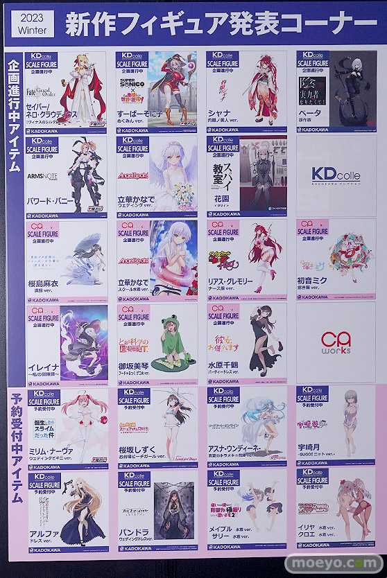 フィギュア ワンダーフェスティバル2023 [冬] KADOKAWA 52