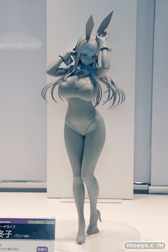 画像　フィギュア　サンプル　レビュー　ワンダーフェスティバル2023 [冬] 　オーキッドシード サキュバステードライフ 櫻待冬子 バニーver. 01