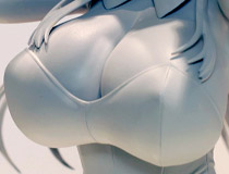 【WF2023冬】オーキッドシード新作美少女フィギュア「サキュバステードライフ 櫻待冬子 バニーver.」監修中原型が展示！