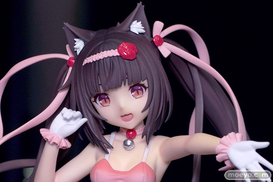 グッドスマイルカンパニー POP UP PARADE ネコぱら ショコラ カクテルドレス Ver. あかちょむ ともふみ ねんどろん フィギュア  2023春 ホビーメーカー合同展示会 05