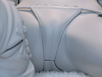 【WF2023冬】チューベローズプラス新作エロフィギュア「おんなのこぱーてぃ。Pinup Girl えれな illustrated by へんりいだ」監修中原型が展示！