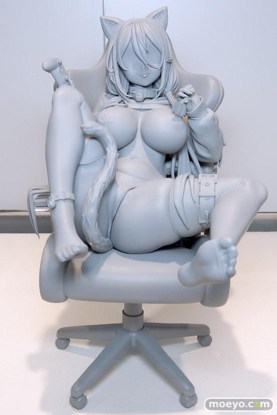 Lovely ネコマタ巨乳ゲーマー シロ だにまる エロ フィギュア ワンダーフェスティバル2023 [冬] 01