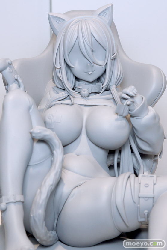 Lovely ネコマタ巨乳ゲーマー シロ だにまる エロ フィギュア ワンダーフェスティバル2023 [冬] 04