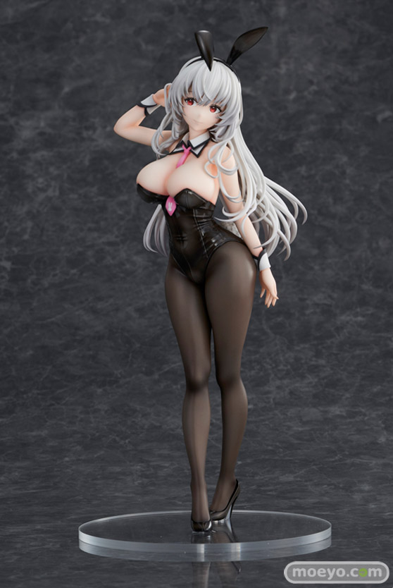 ユニオンクリエイティブ 羽織イオイラスト『白髪バニー』 松田モデル フィギュア 02